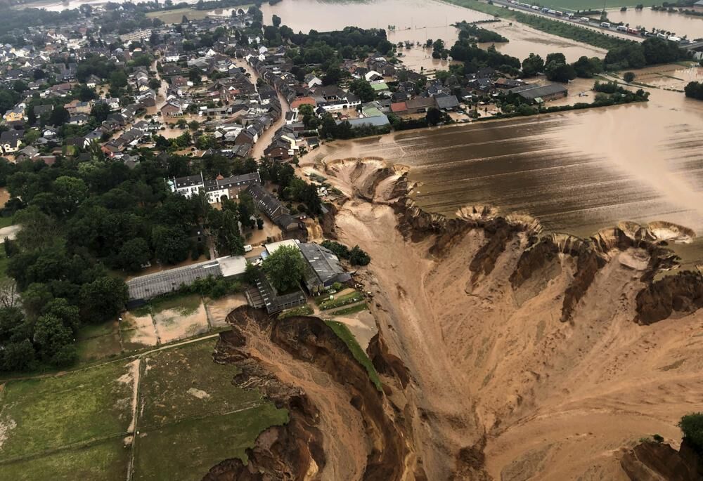 Europe Flooding - Cologne district of Germany